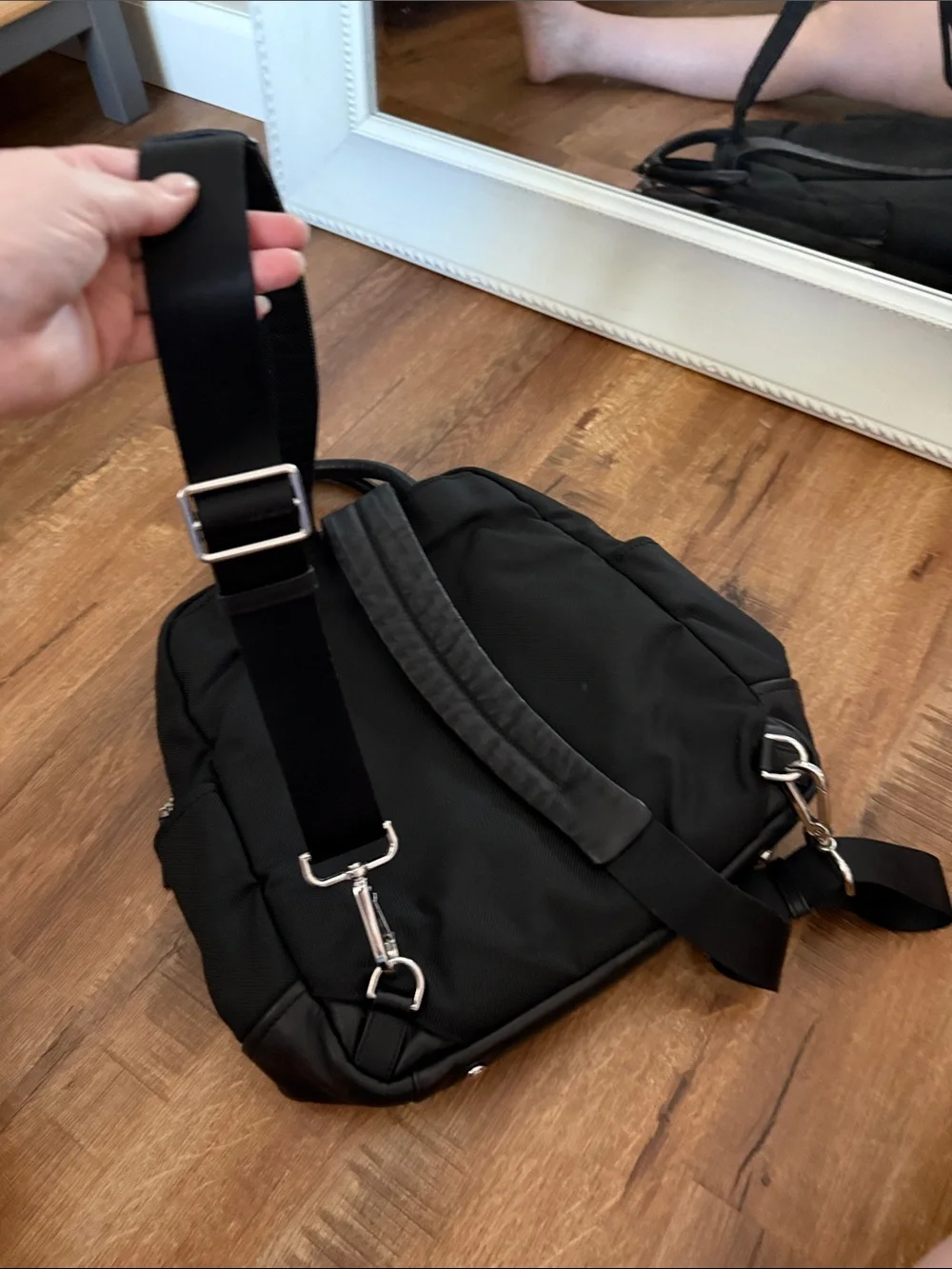 Tumi backpack black